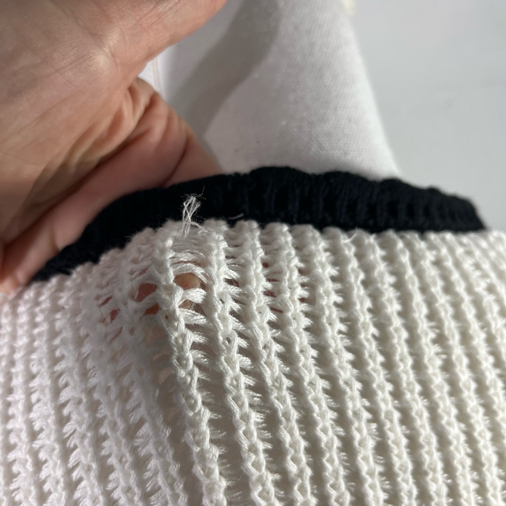 FATE RUFFLE DETAIL PULLOVER SWEATER (285) - Picture 5 of 16